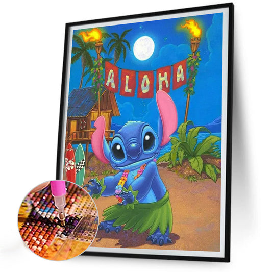 Stitch - Full Round Drill Diamond Painting 30*40CM