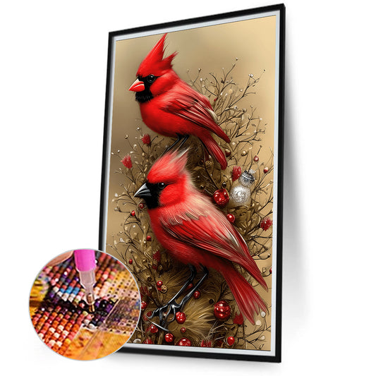 Cardinal - Full Square Drill Diamond Painting 40*70CM