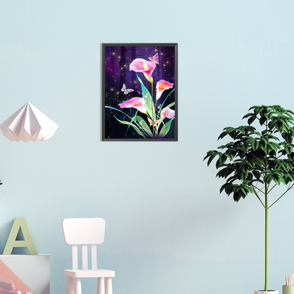 The Flowers - Full Round Drill Diamond Painting 30*40CM