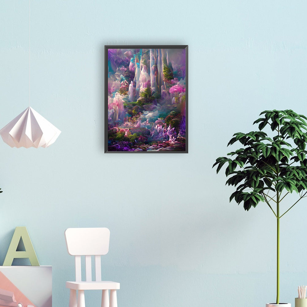 Magic Landscape - Full Round Drill Diamond Painting 30*40CM