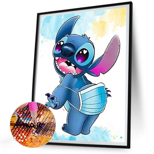 Stitch - Full Round Drill Diamond Painting 30*40CM