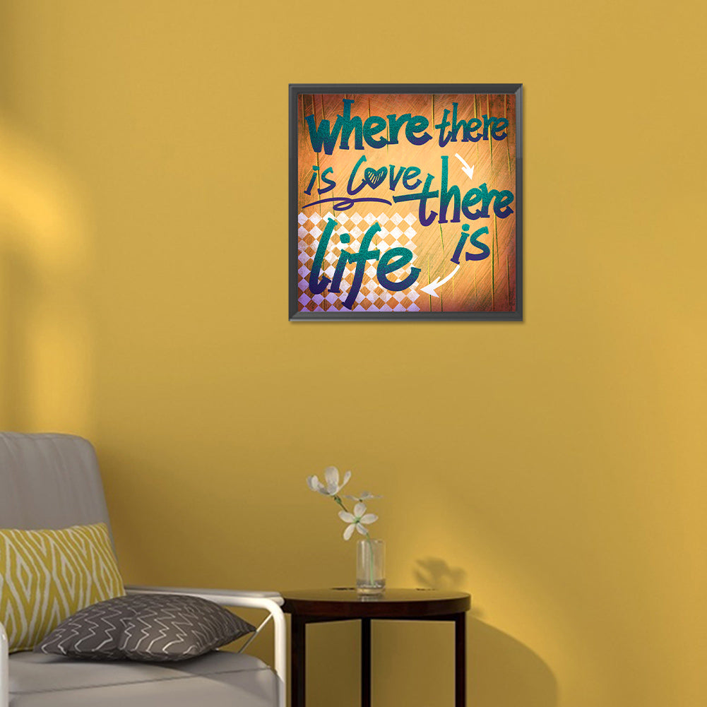 Card - Full Round Drill Diamond Painting 30*30CM