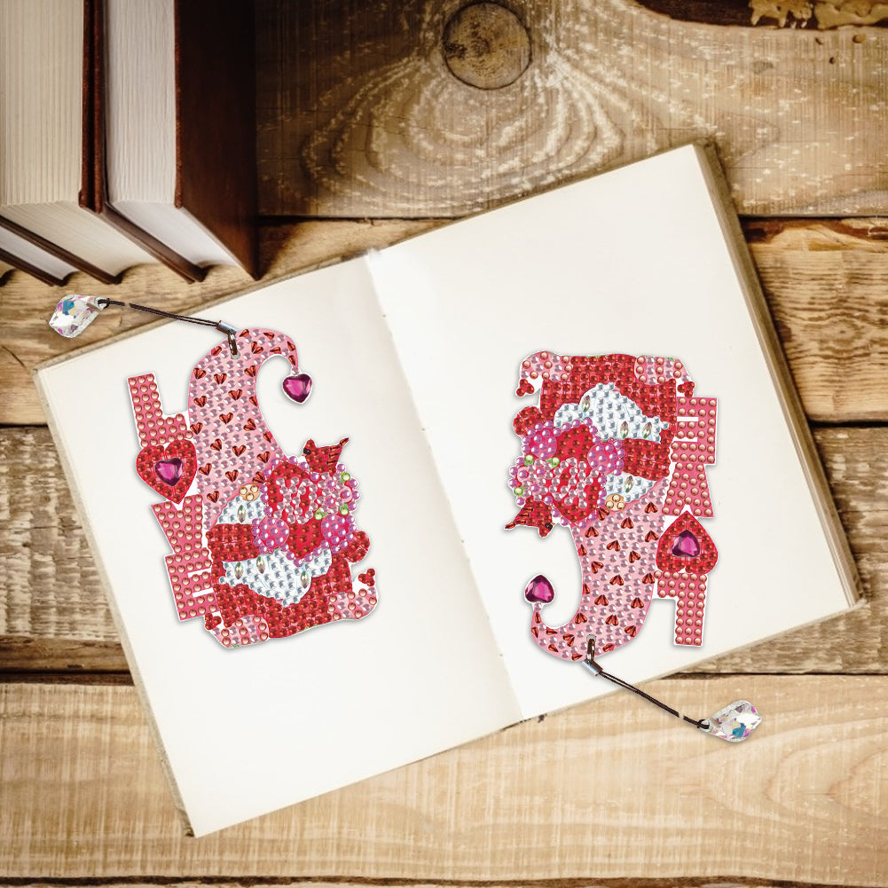 DIY Diamond Art Bookmarks Acrylic 5D Handmade Art Craft for Beginner Adults Kids