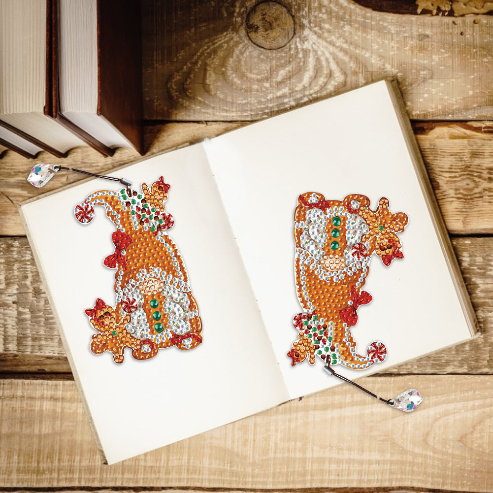 DIY Diamond Art Bookmarks Acrylic 5D Handmade Art Craft for Beginner Adults Kids