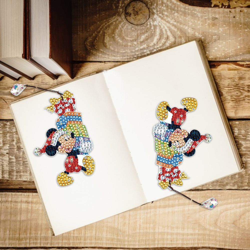 DIY Diamond Art Bookmarks Acrylic 5D Handmade Art Craft for Beginner Adults Kids