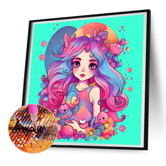 Fairy - Full Round Drill Diamond Painting 30*30CM
