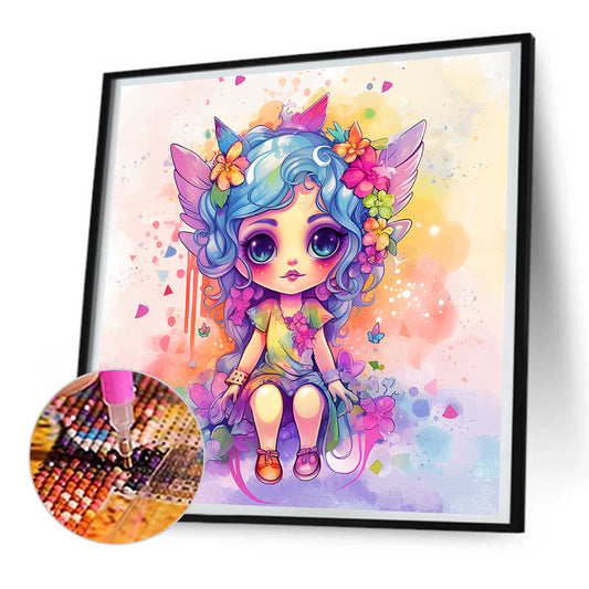 Fairy - Full Round Drill Diamond Painting 30*30CM