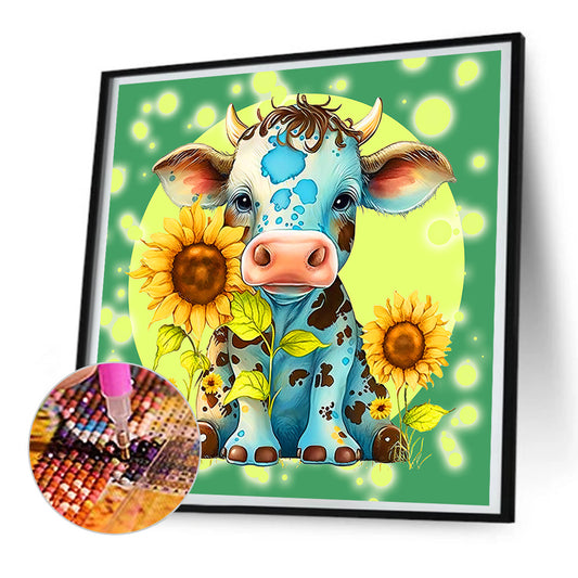 Calf - Full Round Drill Diamond Painting 30*30CM