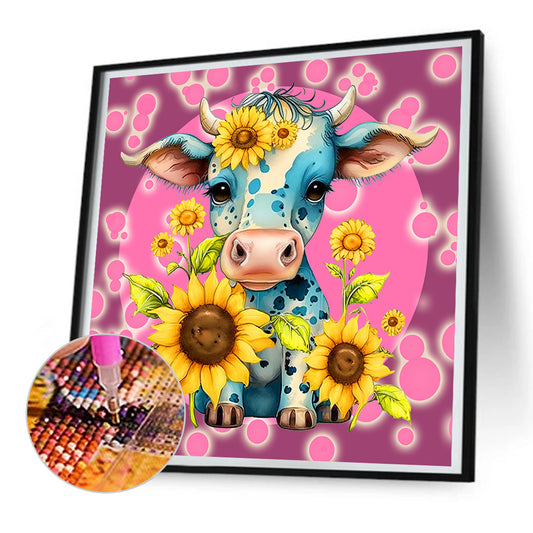 Calf - Full Round Drill Diamond Painting 30*30CM