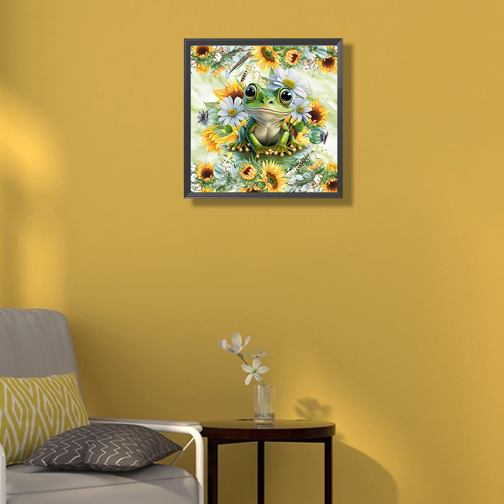 Frog - Full Round Drill Diamond Painting 40*40CM