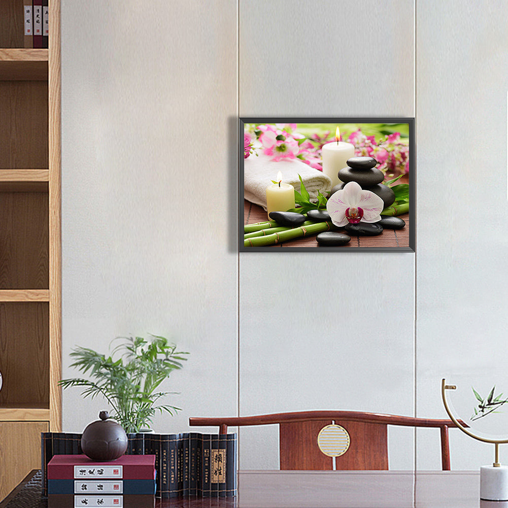 Zen Pebbles - Full Round Drill Diamond Painting 40*30CM