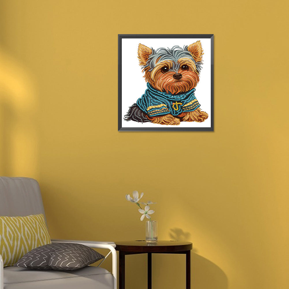 Yorkshire Terrier - Special Shaped Drill Diamond Painting 30*30CM