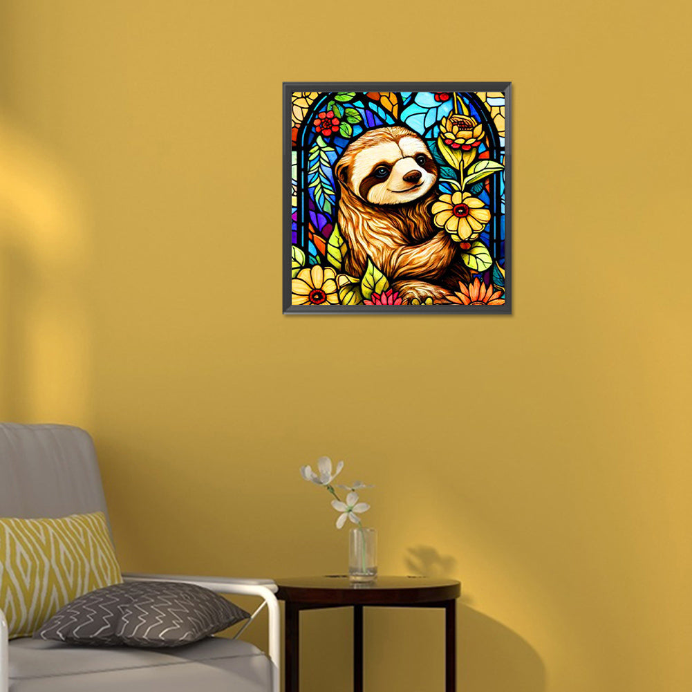 Sloth - Full Round Drill Diamond Painting 30*30CM