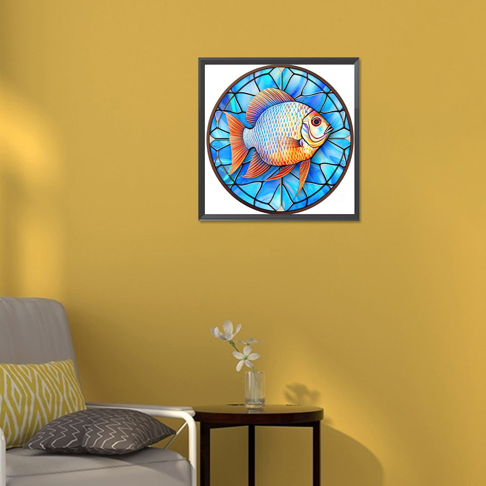 Grass Carp - Full Round Drill Diamond Painting 30*30CM