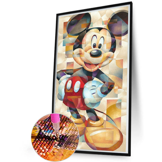Disney Mickey Mouse - Full Round Drill Diamond Painting 30*60CM