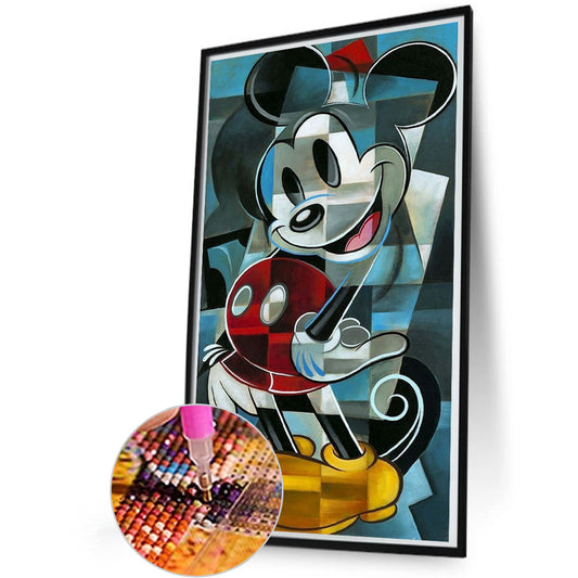 Disney Mickey Mouse - Full Round Drill Diamond Painting 30*60CM
