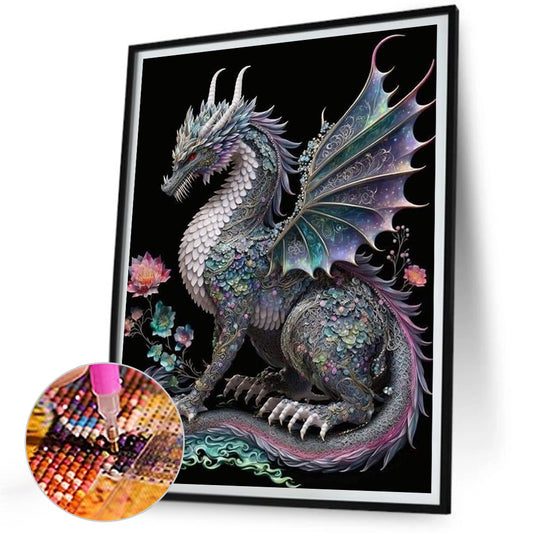 Dragon - Full Square Drill Diamond Painting 30*40CM