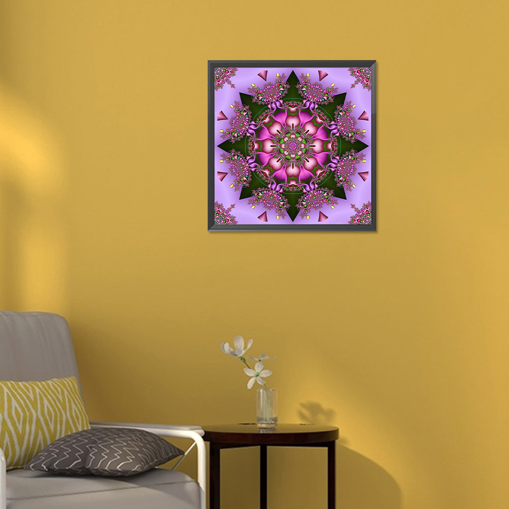 Mandala - Full Round Drill Diamond Painting 30*30CM