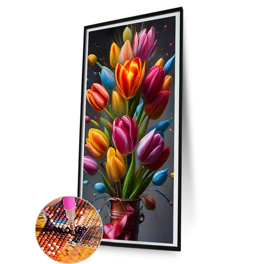 Tulip - Full Round Drill Diamond Painting 40*80CM