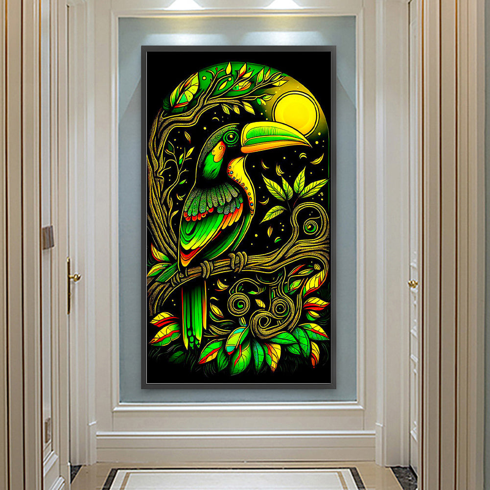 Toucan - Full Round Drill Diamond Painting 40*70CM