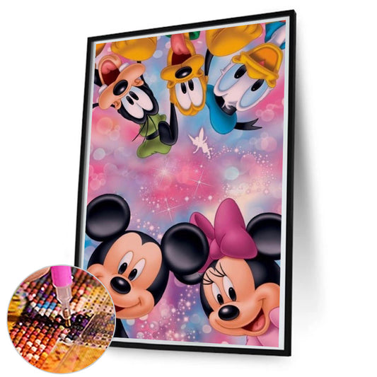Mickey Mouse Squad - Full Round Drill Diamond Painting 50*80CM