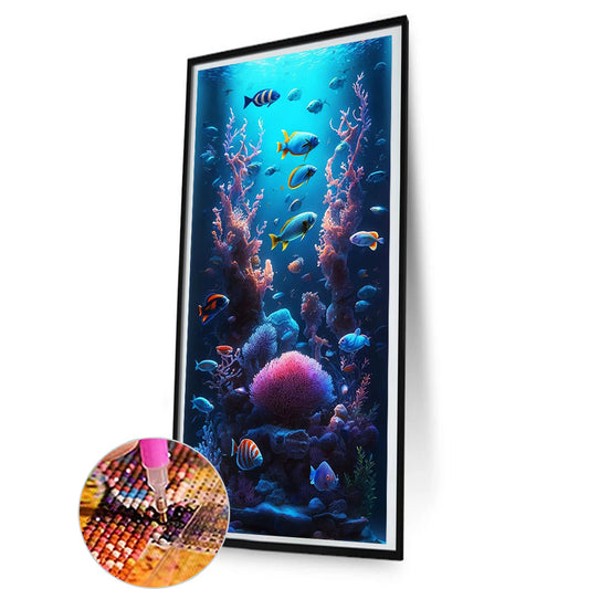 The Underwater World - Full Round Drill Diamond Painting 40*80CM