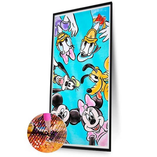 Mickey Mouse - Full Round Drill Diamond Painting 40*80CM