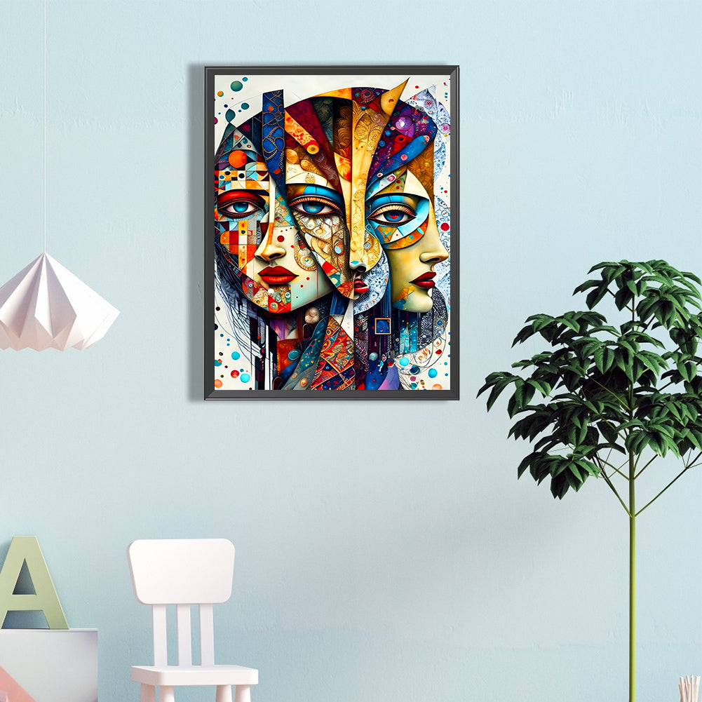 Misplaced Paintings - Full Round Drill Diamond Painting 40*60CM
