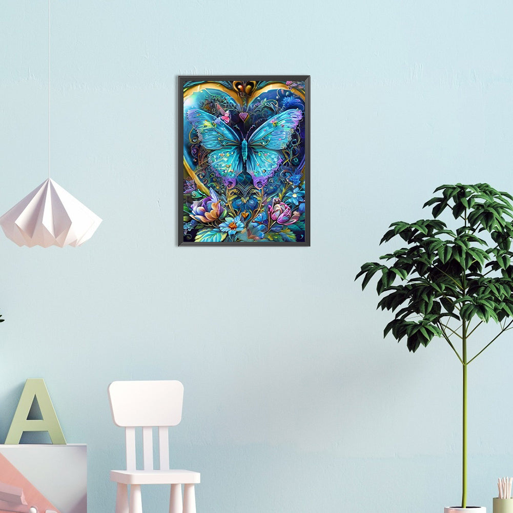 Pansies - Full Round Drill Diamond Painting 30*40CM