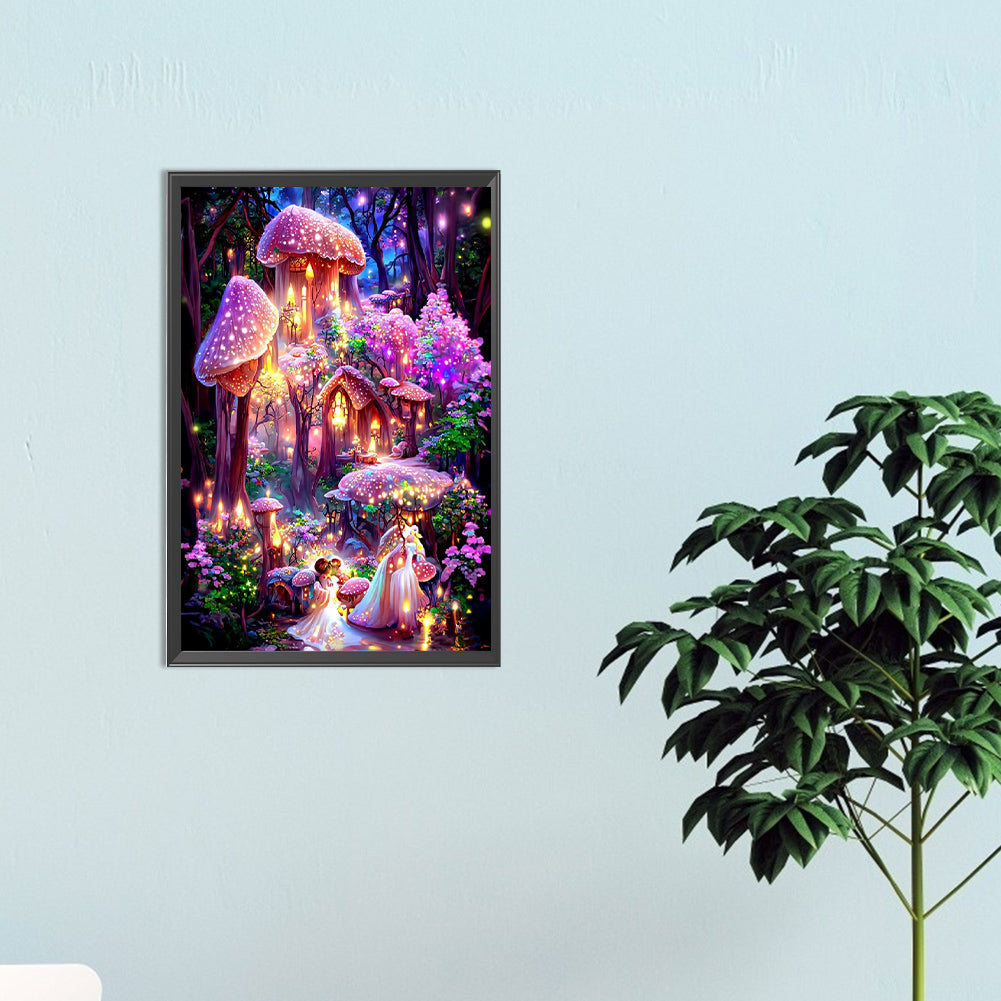 Colorful Flowers - Full Round Drill Diamond Painting 20*30CM