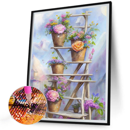 Escalator - Full Round Drill Diamond Painting 30*40CM