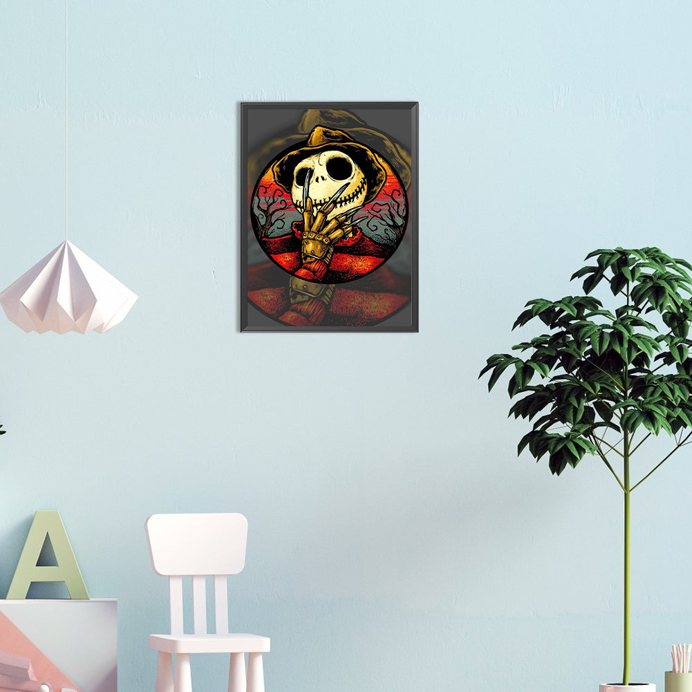 Weird Town Nights - Full Round Drill Diamond Painting 30*40CM