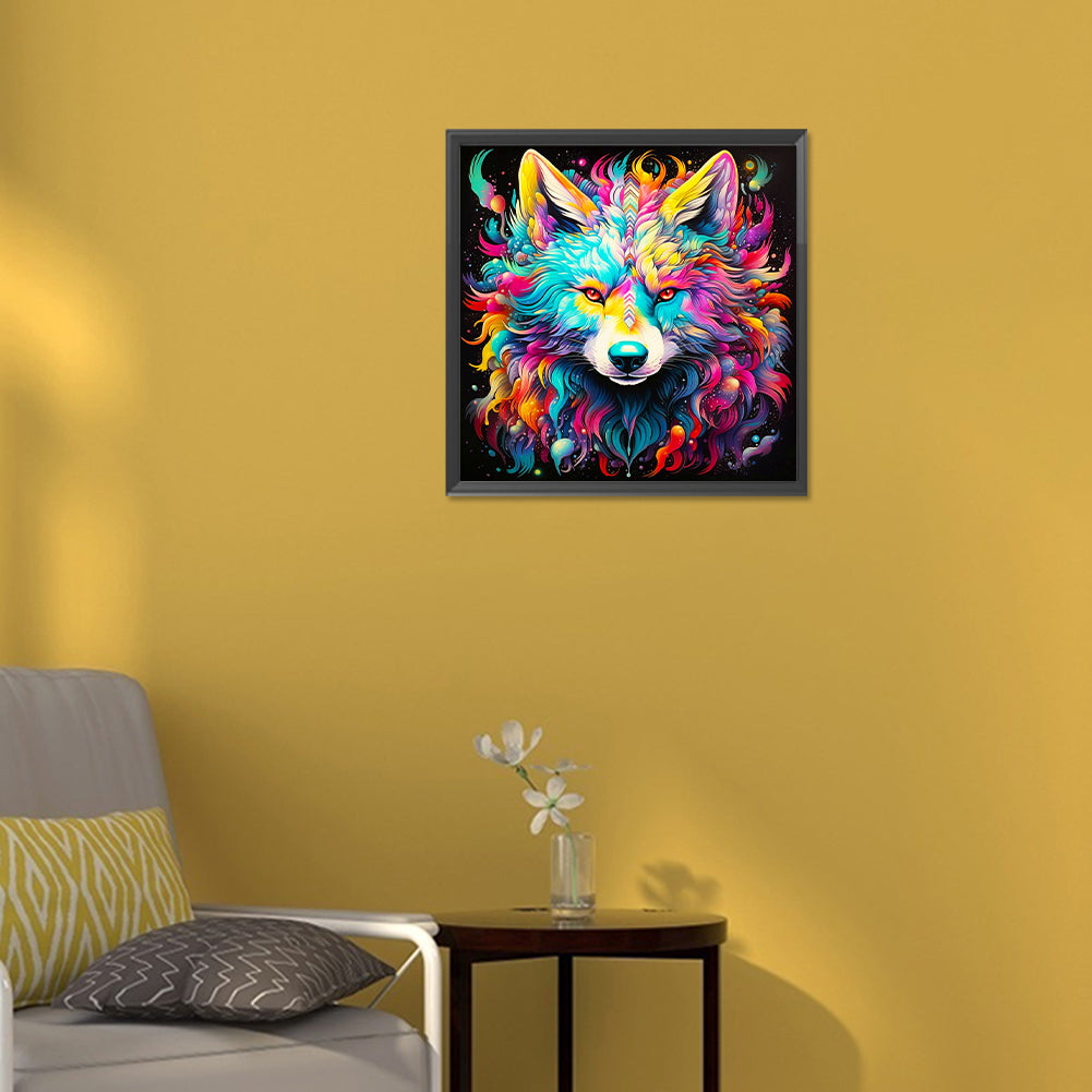 Wolf - Full Round Drill Diamond Painting 30*30CM