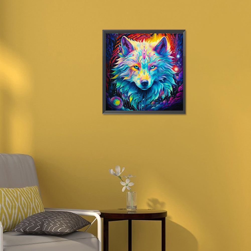 Wolf - Full Round Drill Diamond Painting 30*30CM