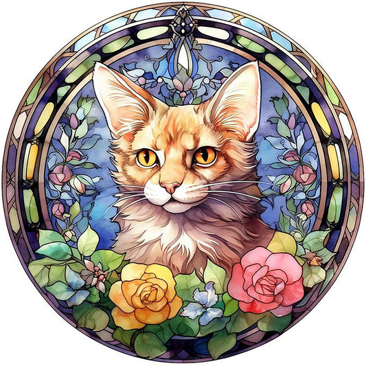 Cat Cat - Full Square Drill Diamond Painting 40*40CM