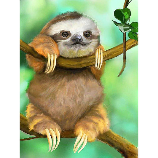 Sloth - Full Square Drill Diamond Painting 50*60CM