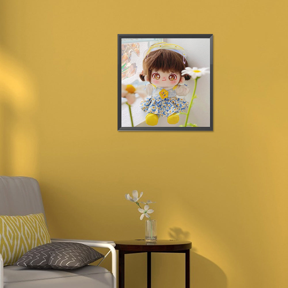 Cotton Doll - Full Round Drill Diamond Painting 30*30CM