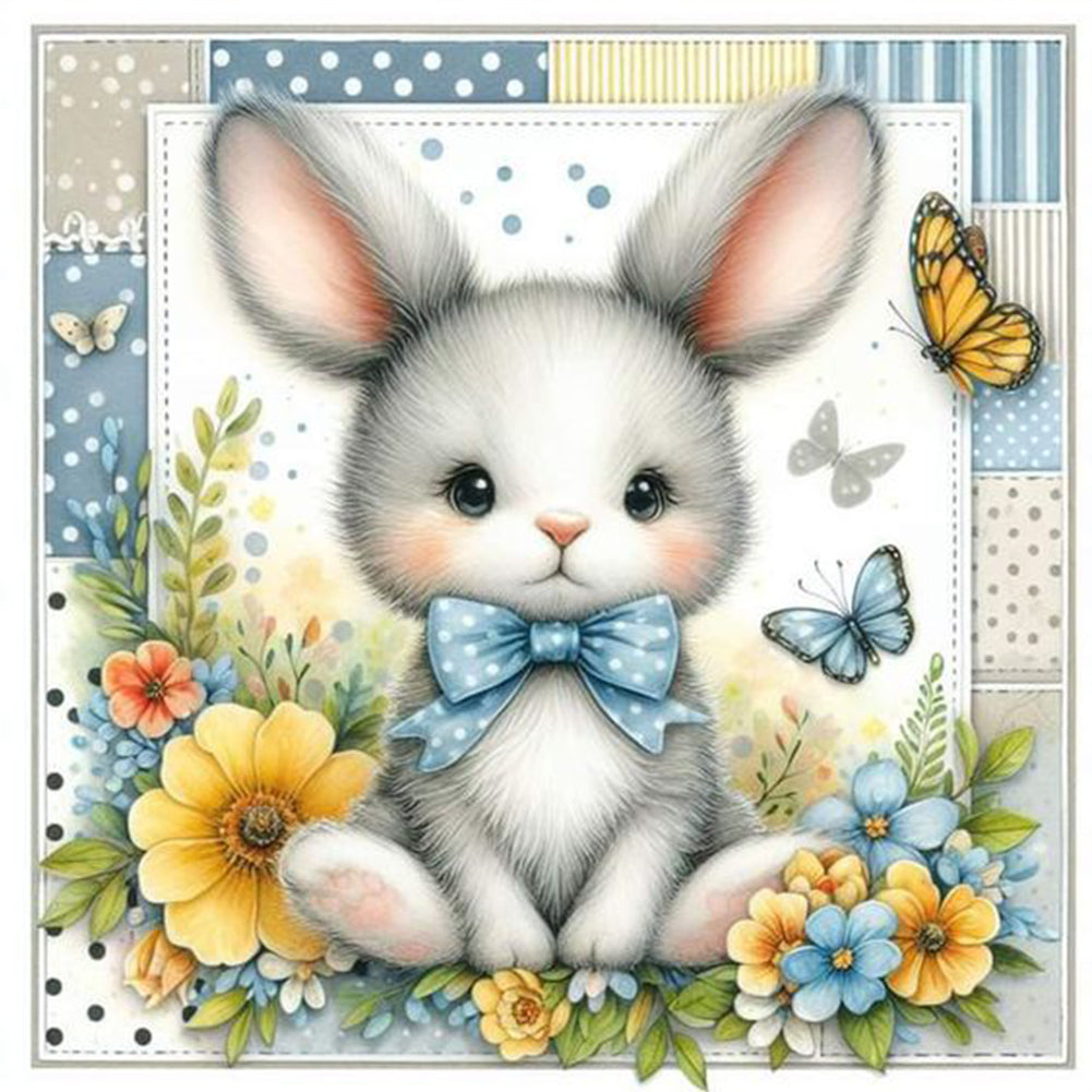 Bunny - Full Round Drill Diamond Painting 30*30CM