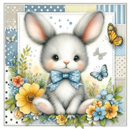Bunny - Full Round Drill Diamond Painting 30*30CM