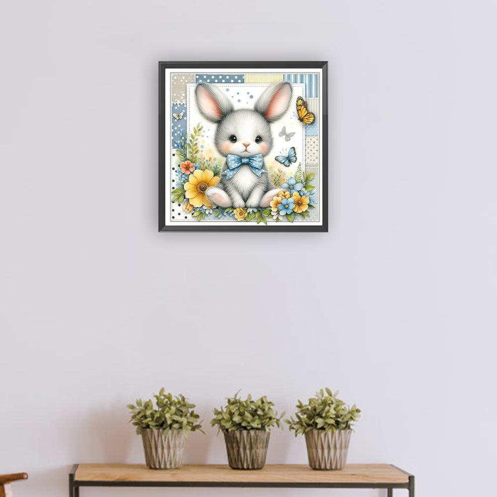 Bunny - Full Round Drill Diamond Painting 30*30CM