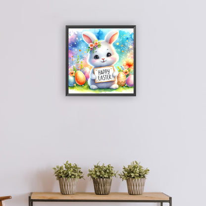 Easter Bunny - Full Round Drill Diamond Painting 30*30CM