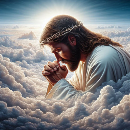 Earth And Jesus - Full Round Drill Diamond Painting 30*30CM