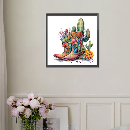 Boots - Full Square Drill Diamond Painting 30*30CM