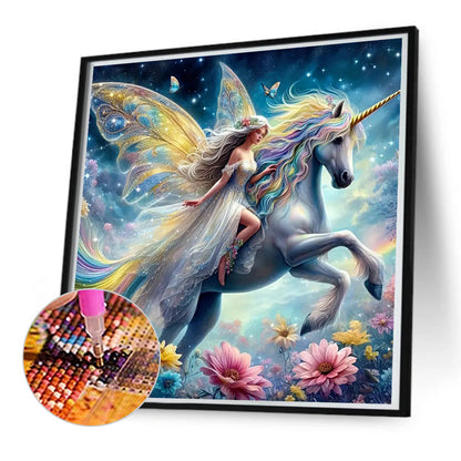 Unicorn - Full Round Drill Diamond Painting 50*50CM