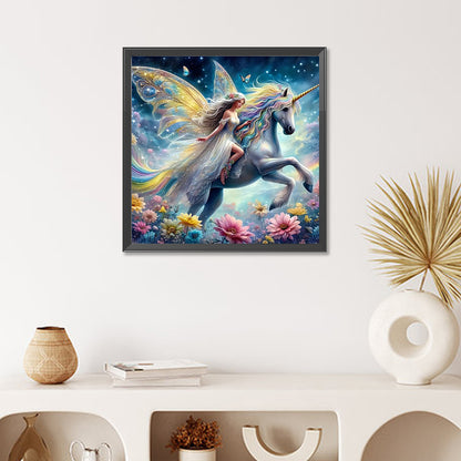 Unicorn - Full Round Drill Diamond Painting 50*50CM