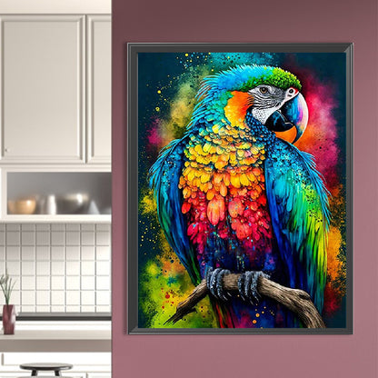 Parrot - Full Round Drill Diamond Painting 50*65CM