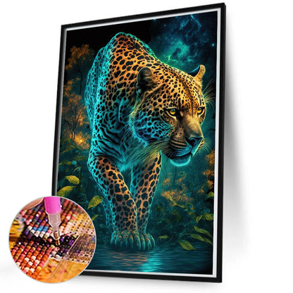 Leopard - Full Round Drill Diamond Painting 50*70CM