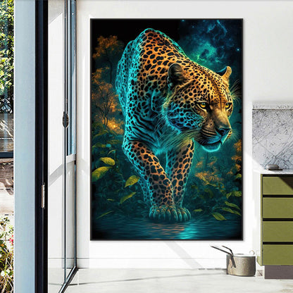 Leopard - Full Round Drill Diamond Painting 50*70CM