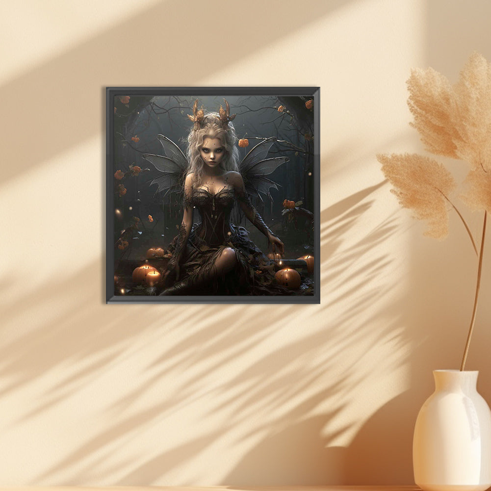 Dark Elf - Full Round Drill Diamond Painting 30*30CM