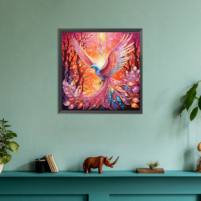 Colorful Bird - Full Round Drill Diamond Painting 30*30CM